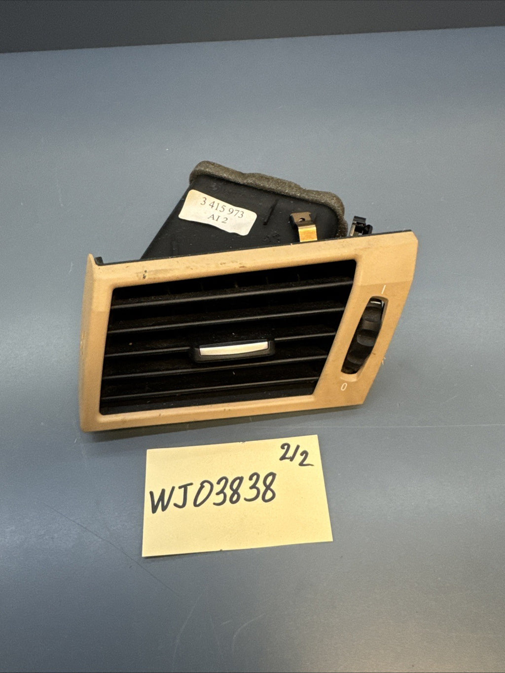 BMW X3 3.0SI E83 2008 FRONT LEFT DRIVER SIDE DASH AIR VENT 3415973 C56