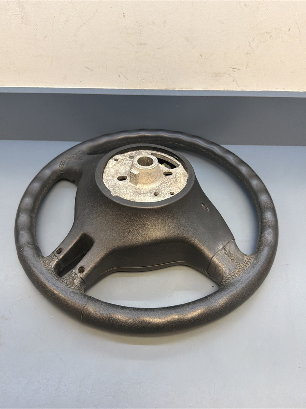 BMW 99-06 E46 3 SERIES BLACK LEATHER SPORT STEERING WHEEL OEM 101493/6760659