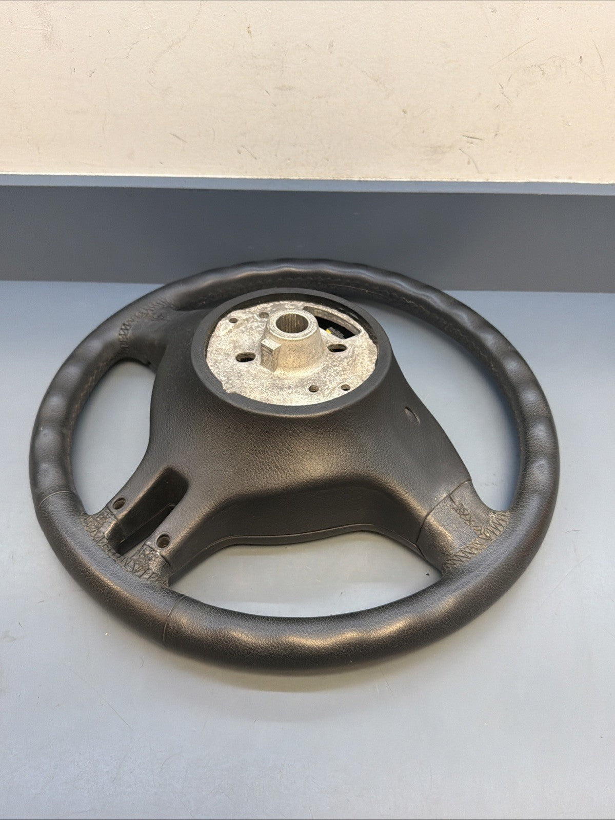 BMW 99-06 E46 3 SERIES BLACK LEATHER SPORT STEERING WHEEL OEM 101493/6760659