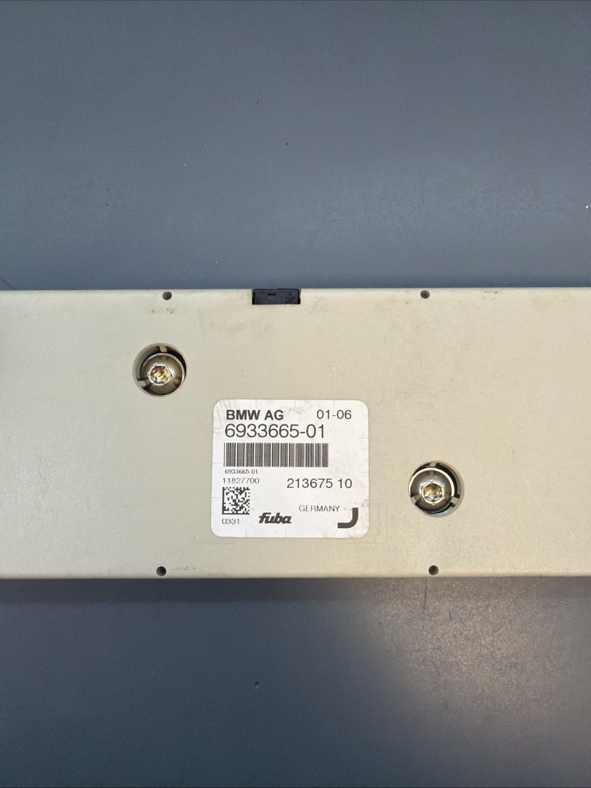 BMW 7 Series E65 E66 Diversity Antenna Amplifier Module Unit 6933665