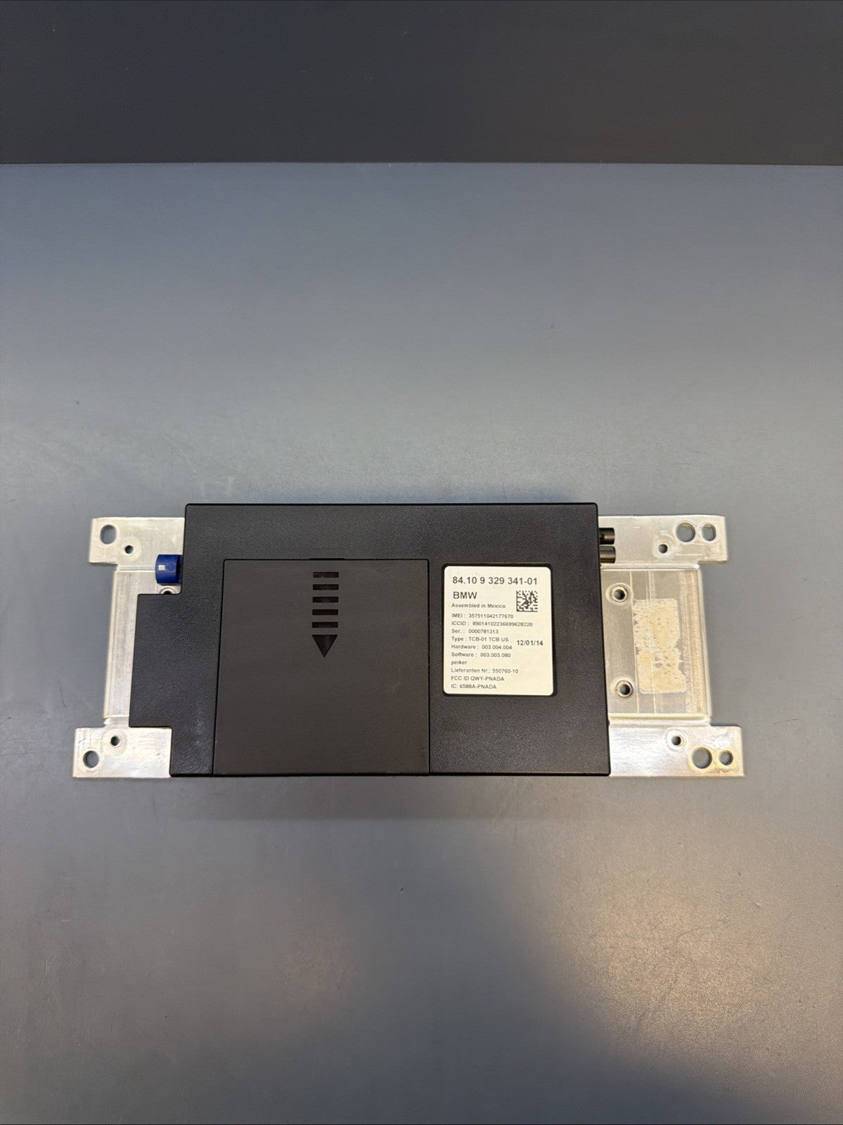 2014 - 2017 BMW F06 F10 F22 F30 F32 F25 Telematics Control Unit Module 9329341