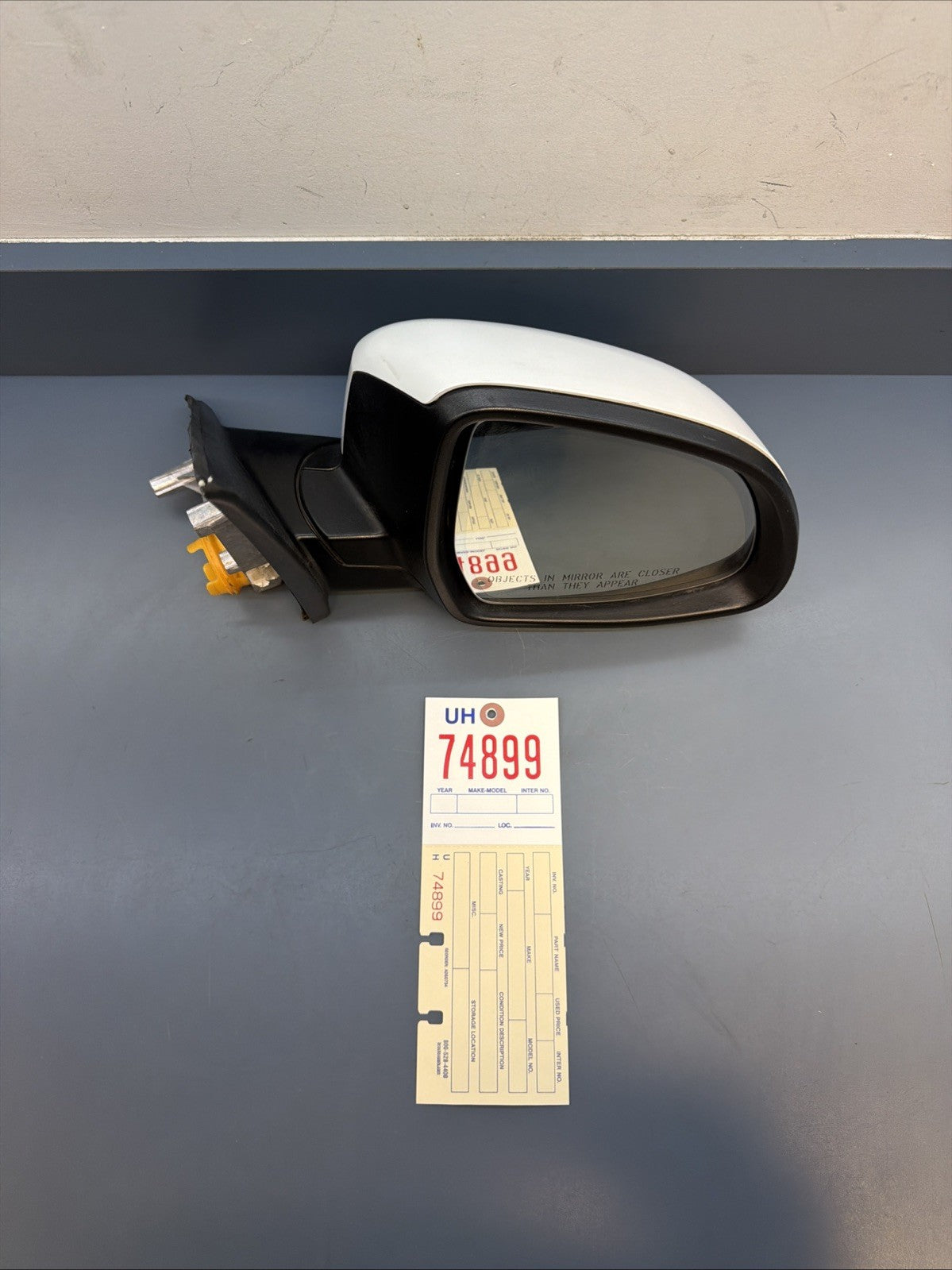 BMW 2011-2017 F25 X3 RIGHT PASSENGER SIDE MIRROR WHITE OEM A047145