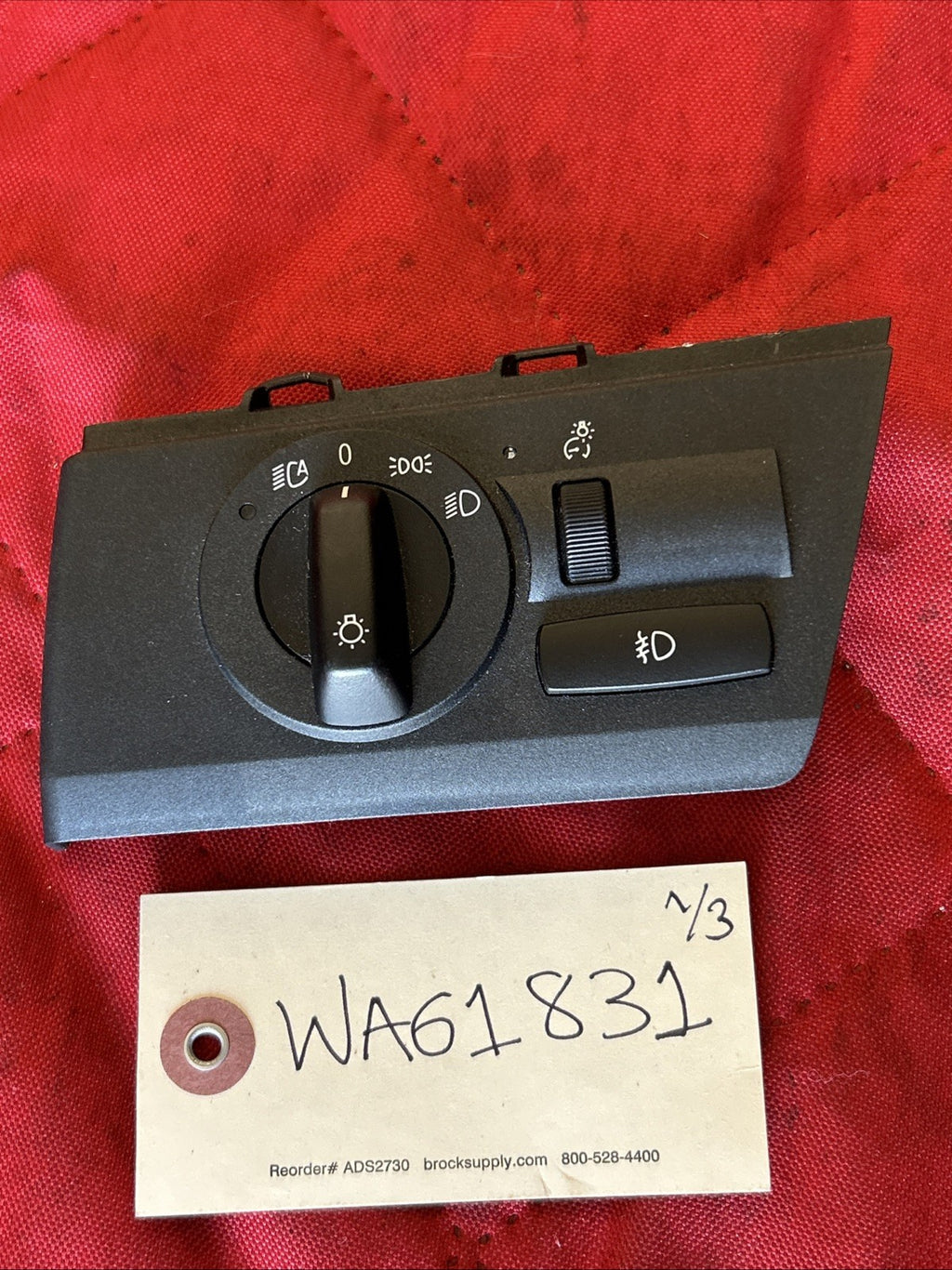 2004-2005 BMW X3 - Headlight / FOG Light Switch 3405709