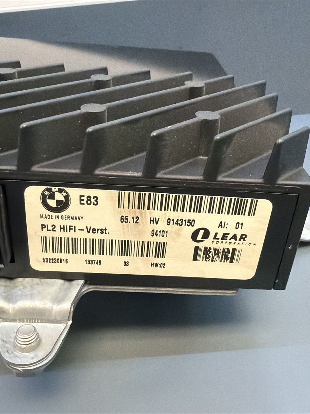 05 06 07 08 09 10 BMW X3 HI-FI Audio Sound System Amplifier 9143150 OEM