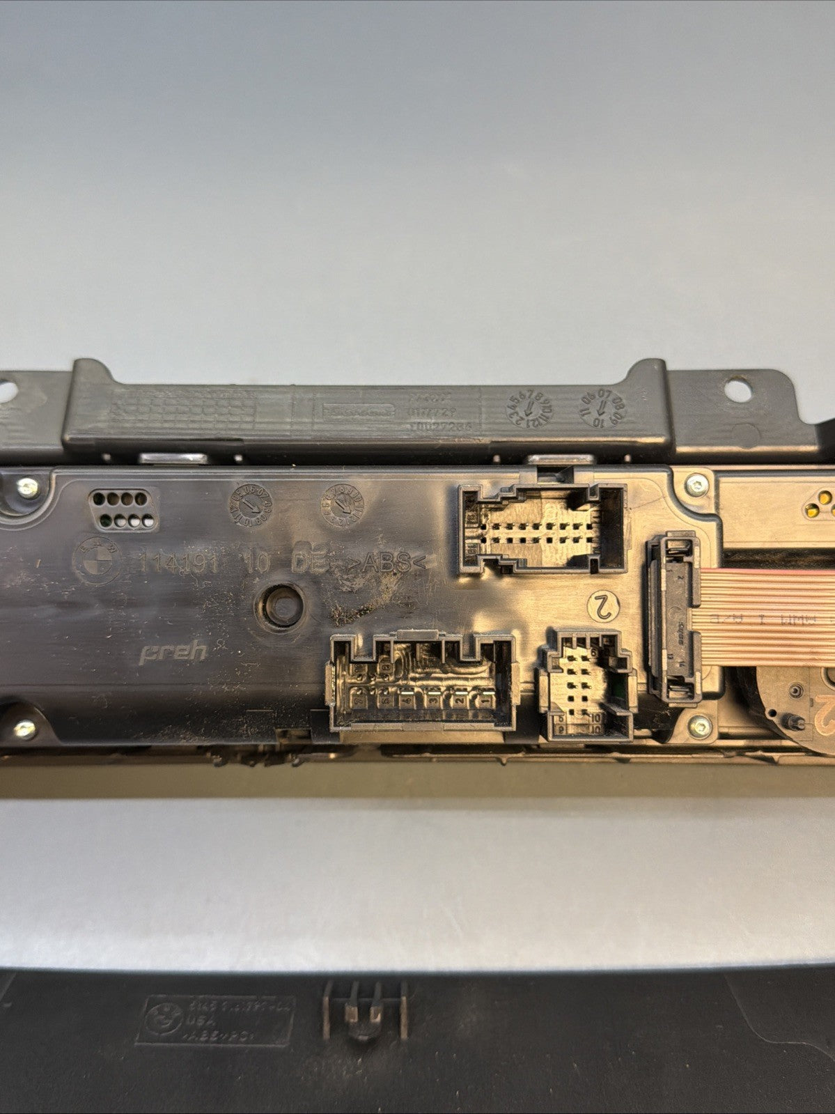 07-13 BMW E70 E71 X5 X6 AC Heater Climate Control Switch Panel 9219974 OEM