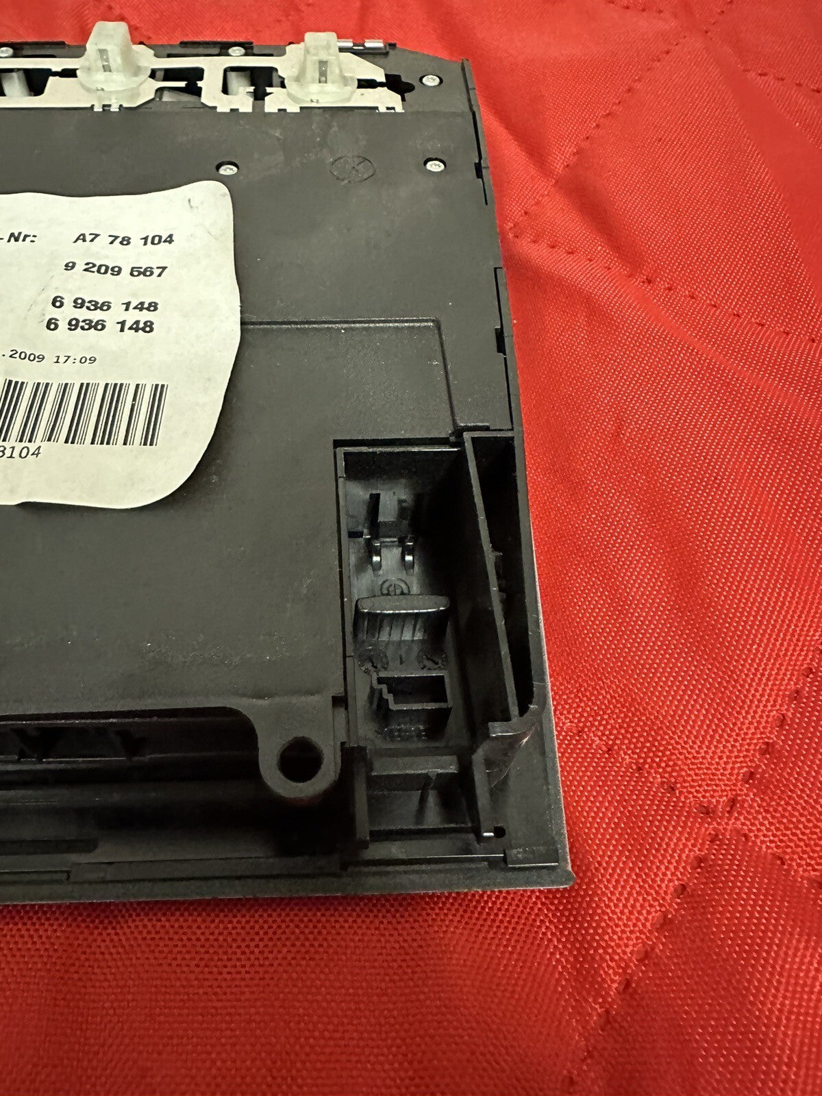 BMW E90 E92 SWITCH UNIT DOME ROOF SLIDING READING LIGHT LAMP GRAY OEM 9209567