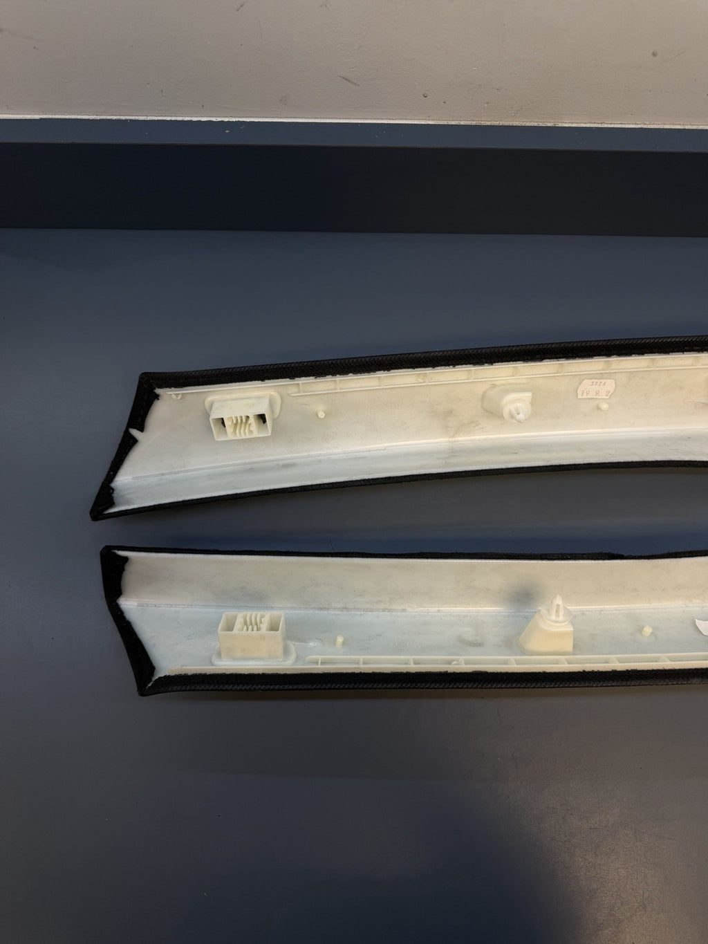BMW 5 SERIES F10 F11 A PILLAR COVER TRIM SET LEFT RIGHT 9116348 9116347 BLACK