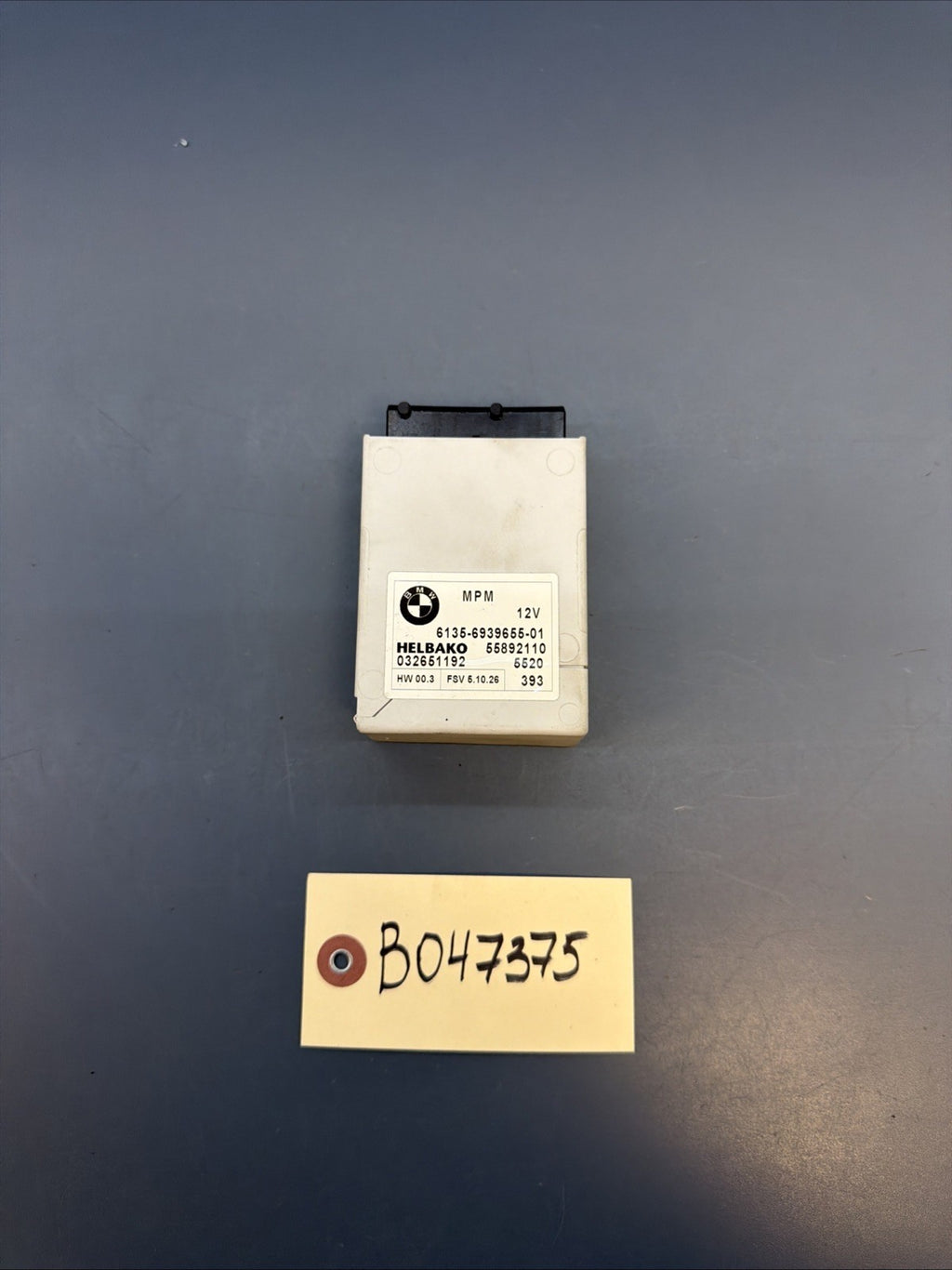 BMW 5 6 E60 E61 E63 E64 MPM Micro Power Module Unit 6939655