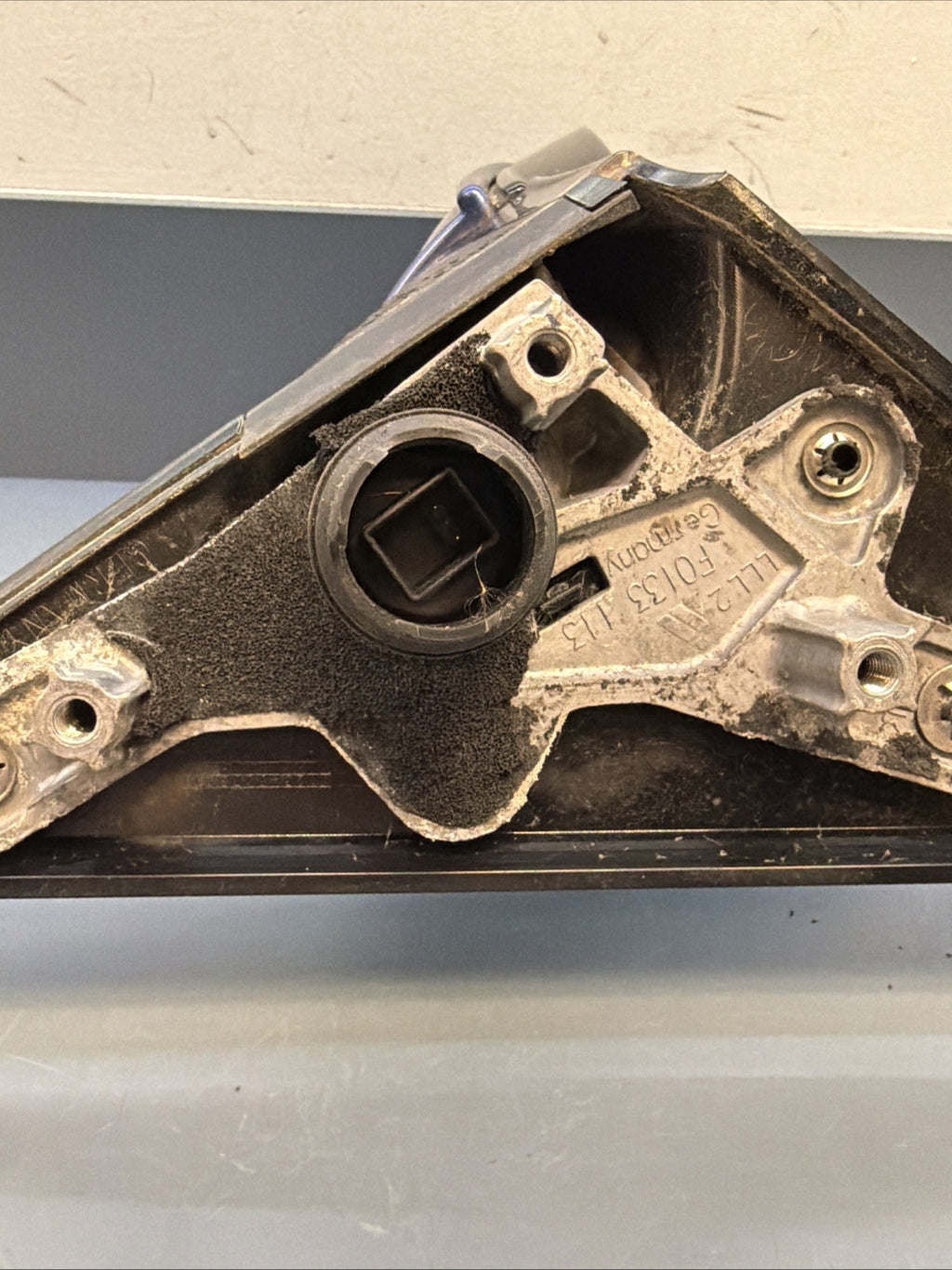 2011 - 2013 BMW E82 E88 FRONT LEFT DRIVER SIDE VIEW MIRROR BLUE OEM 7208145