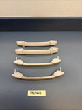 01-2006 E46 BMW 325 330 OVERHEAD SEDAN GRIP HANDLE SET OF 4 8231321 GRAY