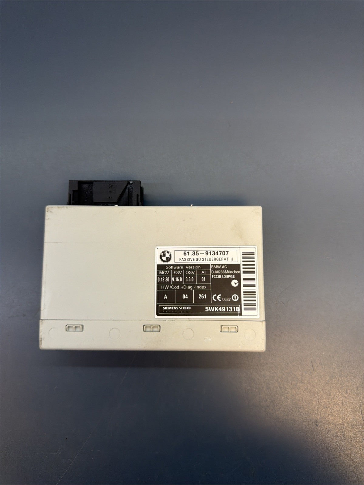 2006-2012 BMW E60 E61 E70 E64 E63 KEYLESS GO PASSIVE CONTROL MODULE 9134707 OEM