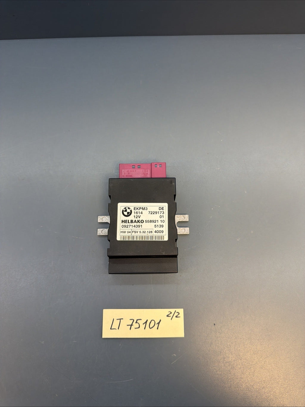 BMW 2006-2016 1/3/5/6 SERIES X1 X5 X6 Z4 FUEL PUMP CONTROL MODULE OEM 7229173