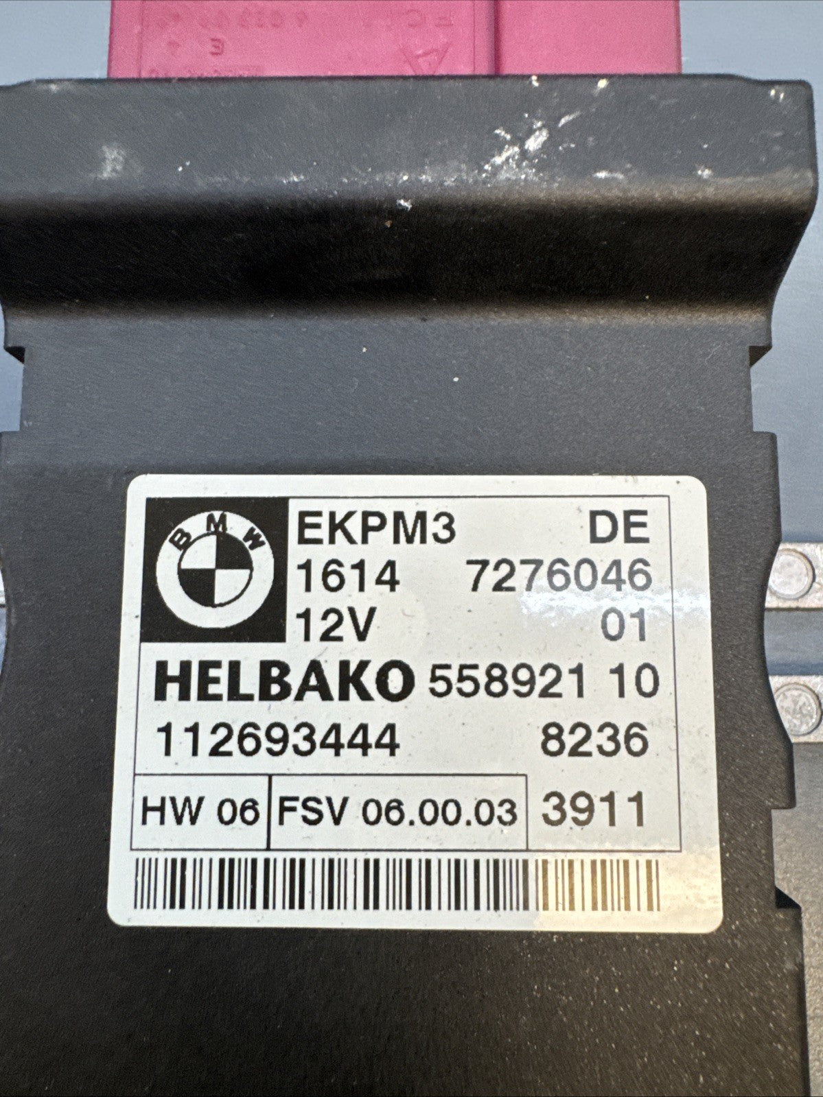 06-14 BMW E90 E92 E91 E88 E70 E71 E84 E89 Fuel Pump Control Module 7209286 OEM