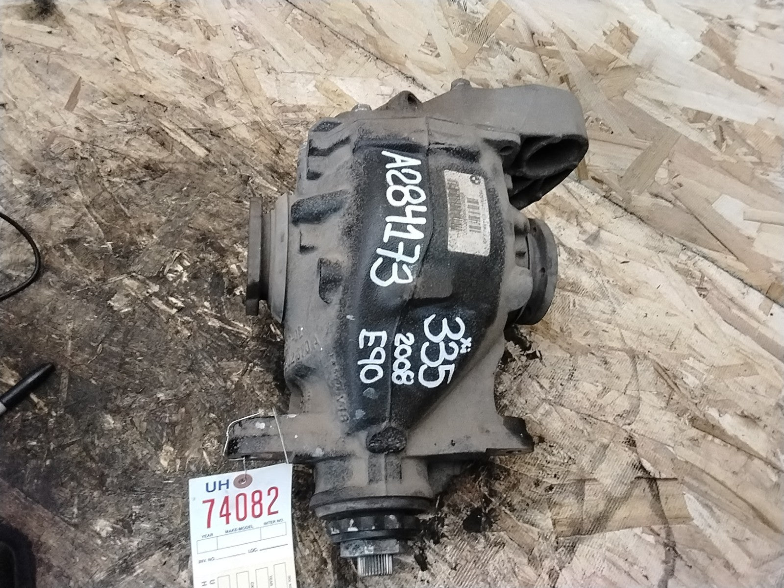 BMW REAR DIFFERENTIAL 3 SERIES 3.46 FINAL DRIVE 335XI E90 7572054