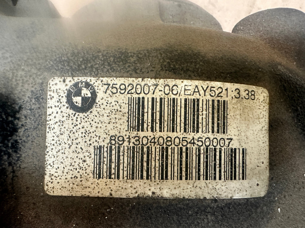 BMW 09-19 X3 X4 REAR DIFFERENTIAL FINAL 3.38 DRIVE 7592007