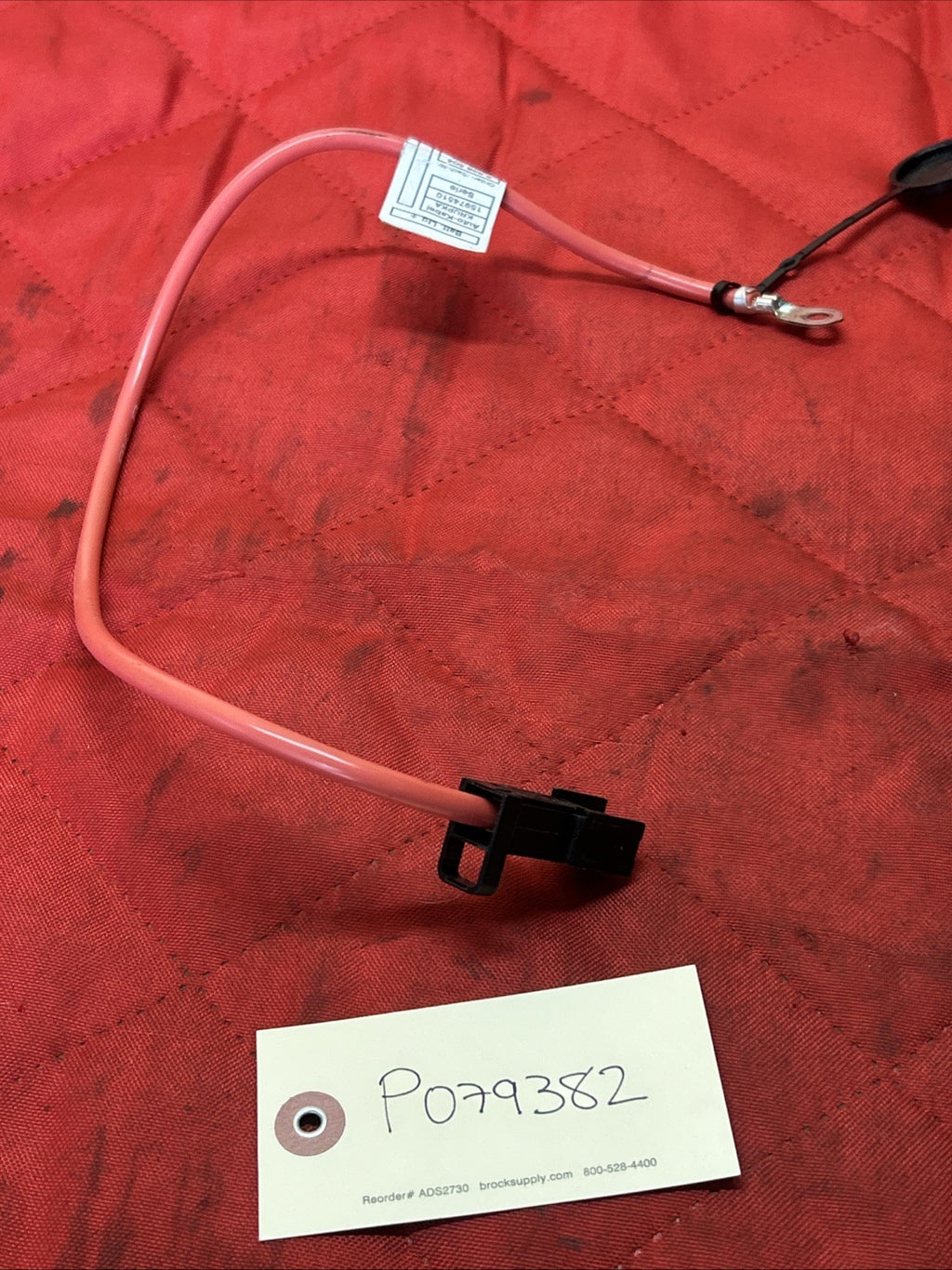 06-13 BMW E90 E91 E92 E93 BATTERY POSITIVE CABLE PLUS POLE LEAD WIRE 6938504