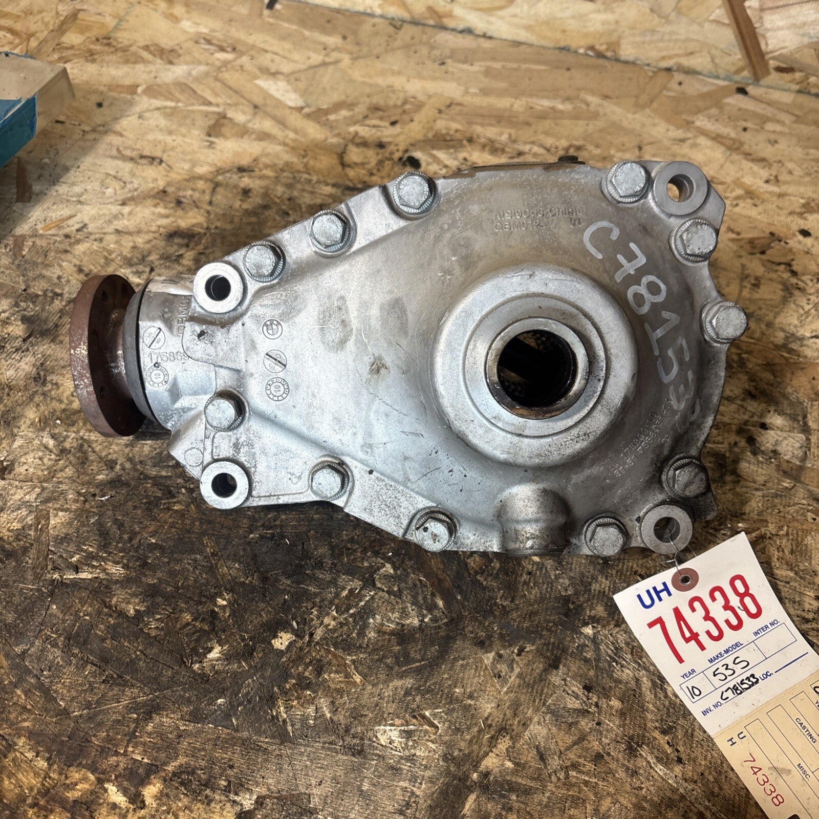 Front F10 535 Differential Carrier Final 3.08 Drive AWD Diff OEM BMW 31507591998