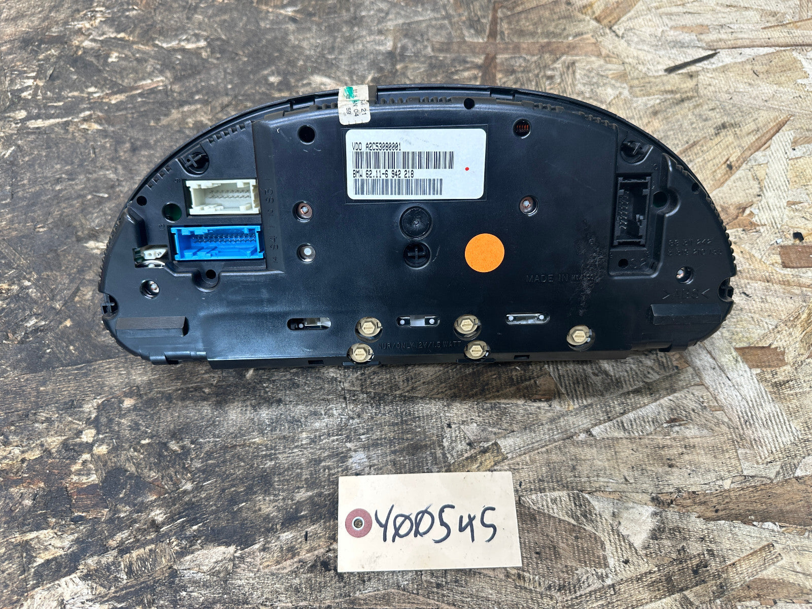 BMW 98-06 E53 X5 SPEEDOMETER INSTRUMENT GAUGE CLUSTER MPH OEM 6942218