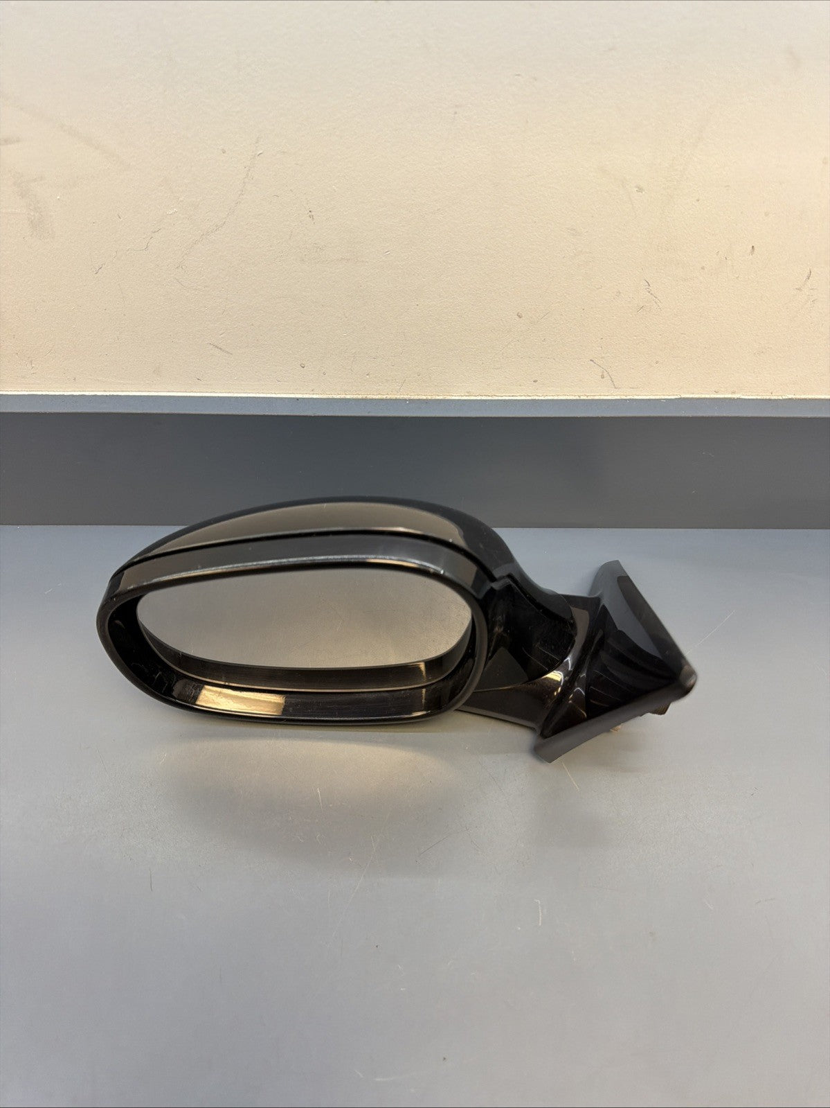09-11 OEM BMW E90 E91 Sedan LCI Driver Side Mirror Assembly Heated 7182695 BLACK
