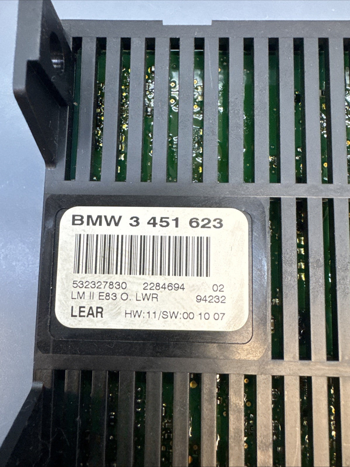 BMW OEM LM II E83 O. LWR Footwell Lights Headlamps Control (Body Module) 3451623