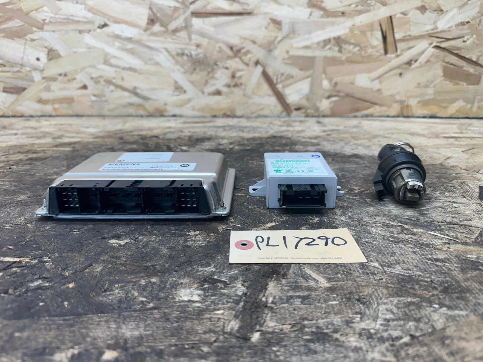 BMW 99-06 E46 E60 E83 3 5 SERIES X3 M54 ENGINE ECU+CAS+KEY 7548770 MS45.1