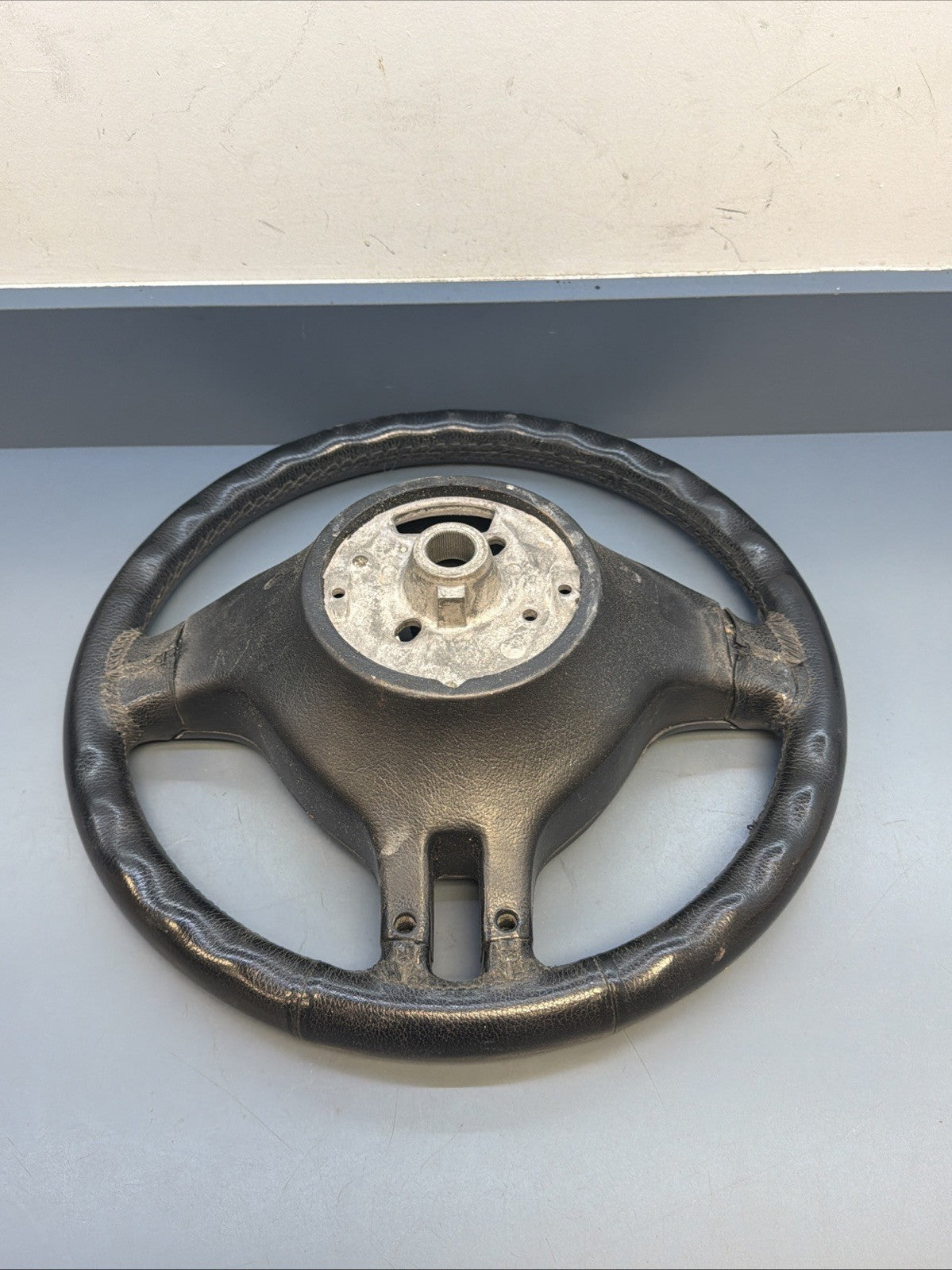 BMW 99-06 E46 3 SERIES BLACK LEATHER SPORT STEERING WHEEL OEM 101493/6760659