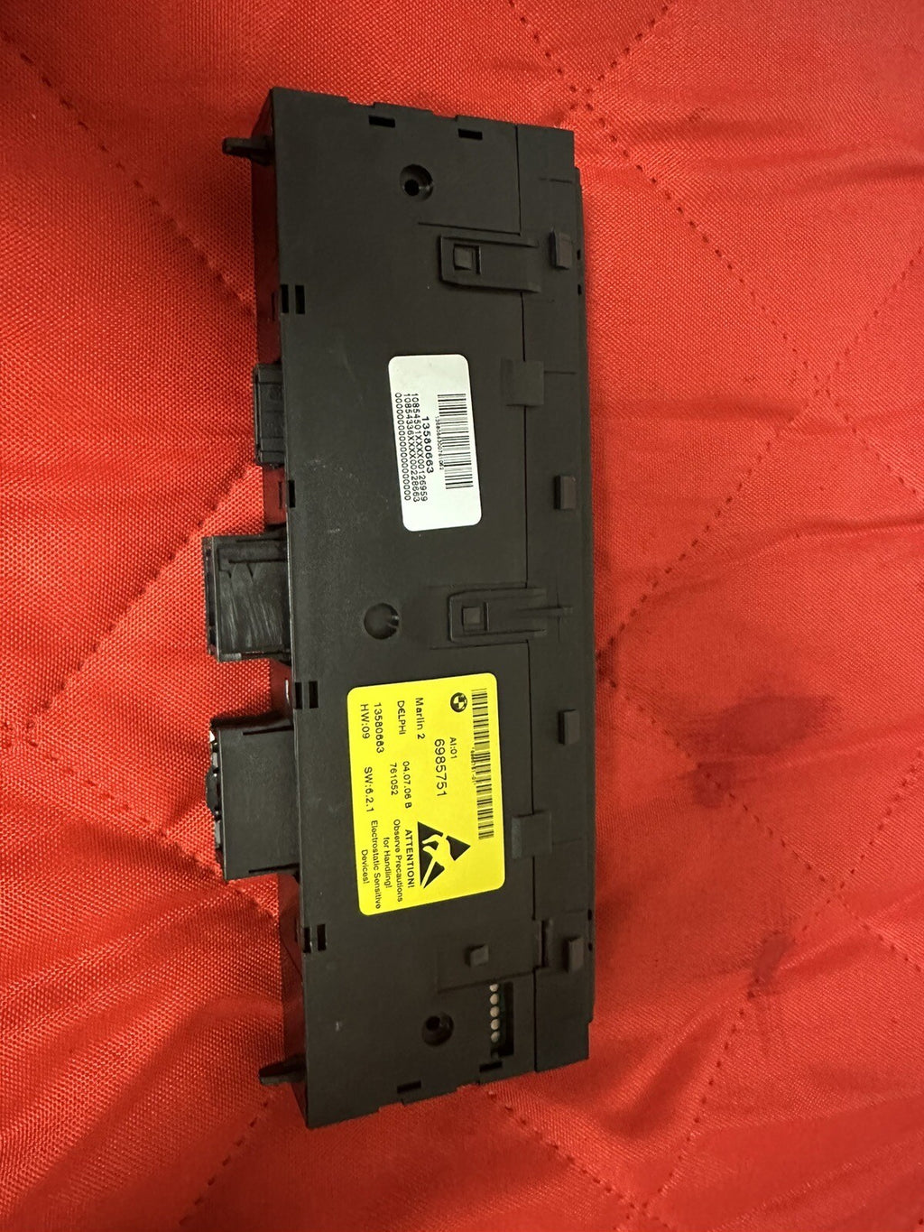 2006-2010 BMW 550I E60 5 SERIES DASH HEATER DTC PARKING SWITCH PANEL OEM 6985751