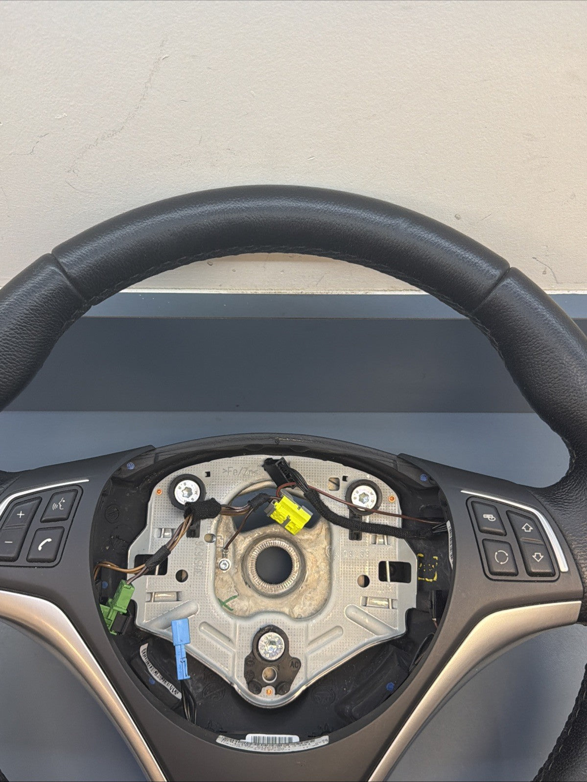 07-13 BMW X1 E84 Sport Steering Wheel Heated Leather W/O Paddles LCI OEM 6853133