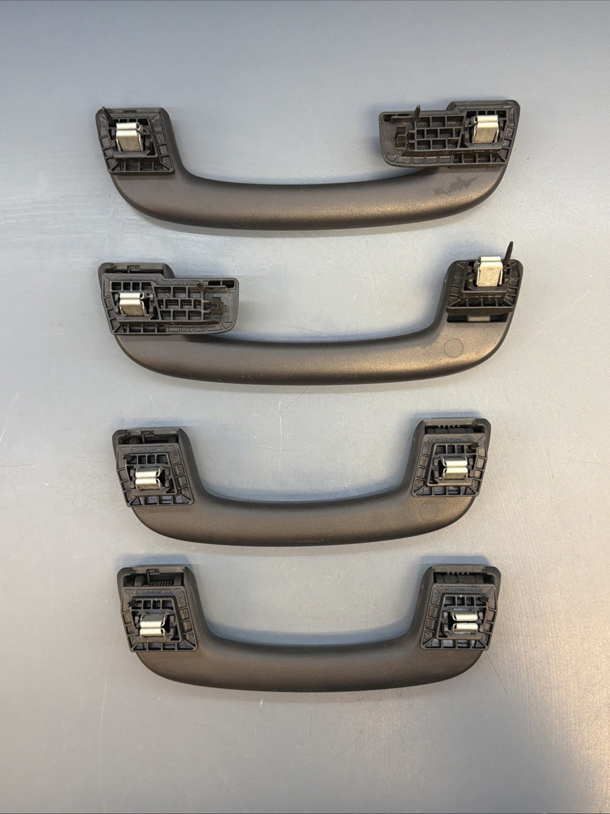 12-18 OEM BMW F30 F10 F80 X3 F25 INTERIOR ROOF TOP GRAB HANDLE SET of 4 BLACK