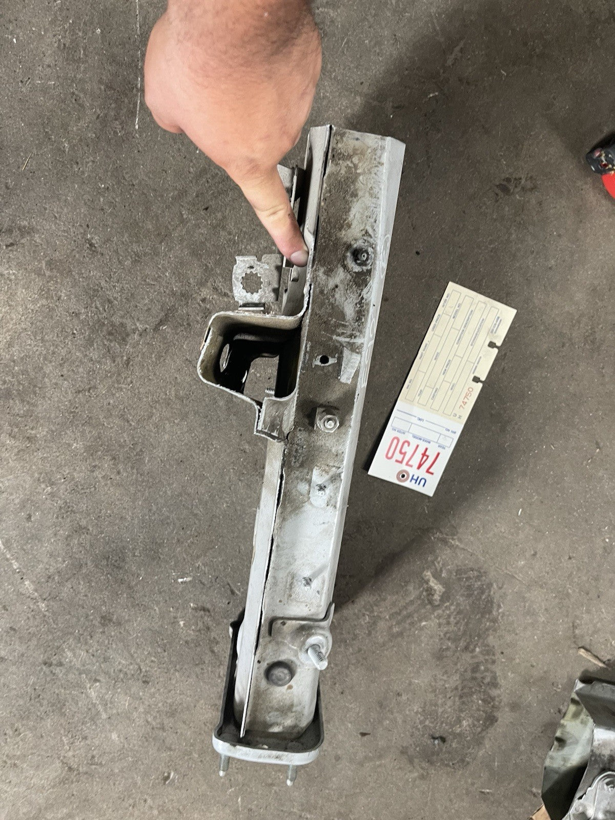 07-13 BMW E92 E93 328 335 M3 Front Right Frame Rail Apron SECTION OEM