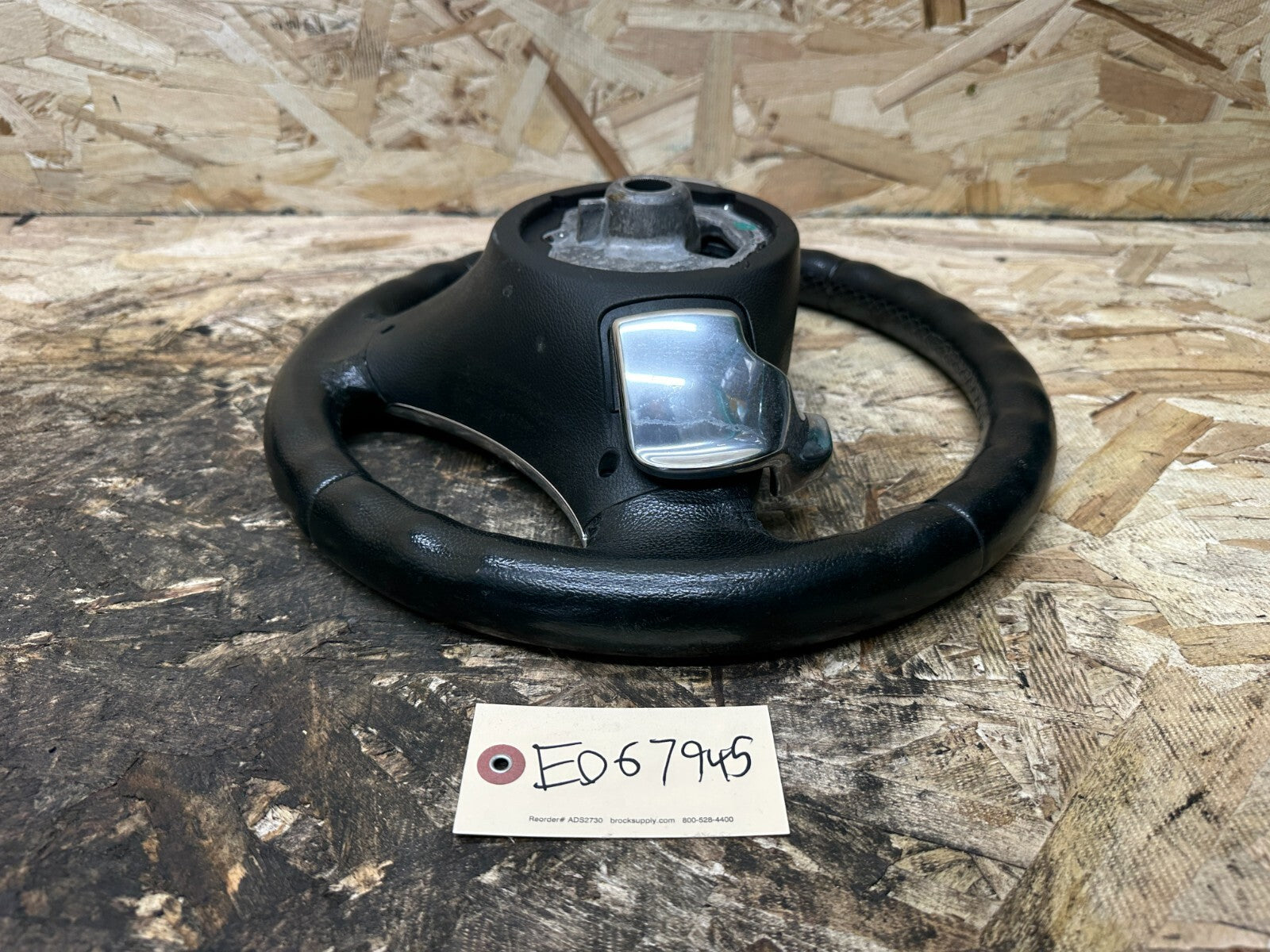 BMW 2006-2013 E90 E92 E9X BLACK LEATHER STEERING WHEEL W PADDLES OEM 6781090