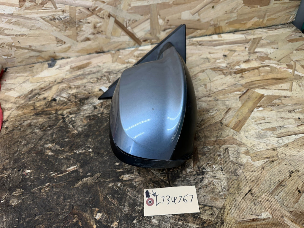 BMW 2011-2014 FRONT RIGHT PASSANGER SIDE VIEW POWER MIRROR BLUE OEM 7205445