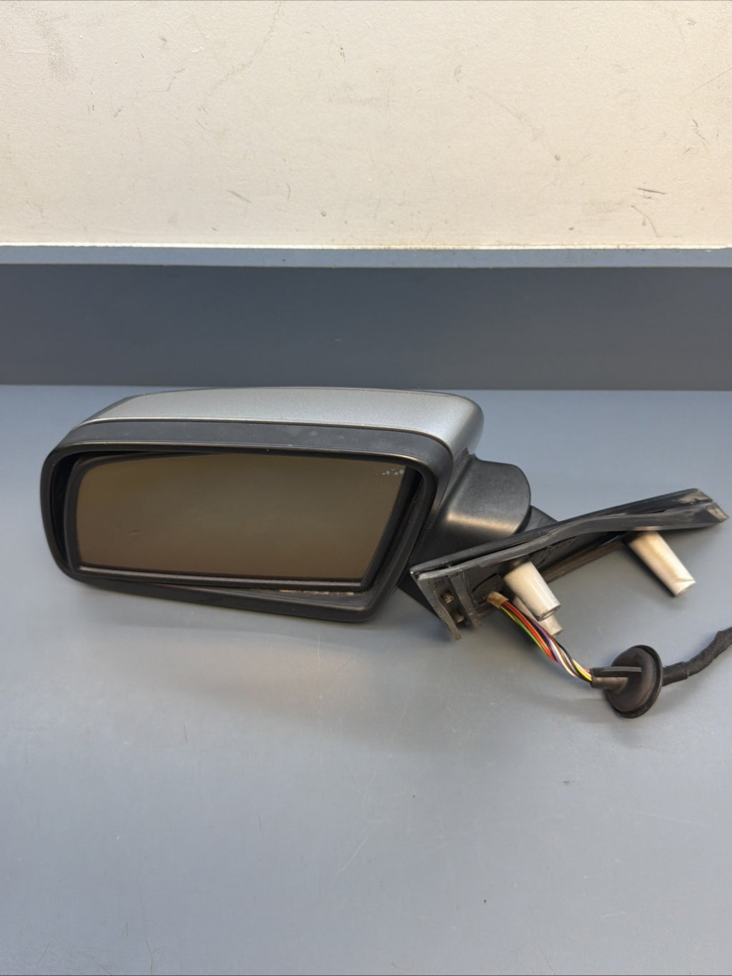 2007 BMW E60 530i Side View Mirror Black Left Driver OEM