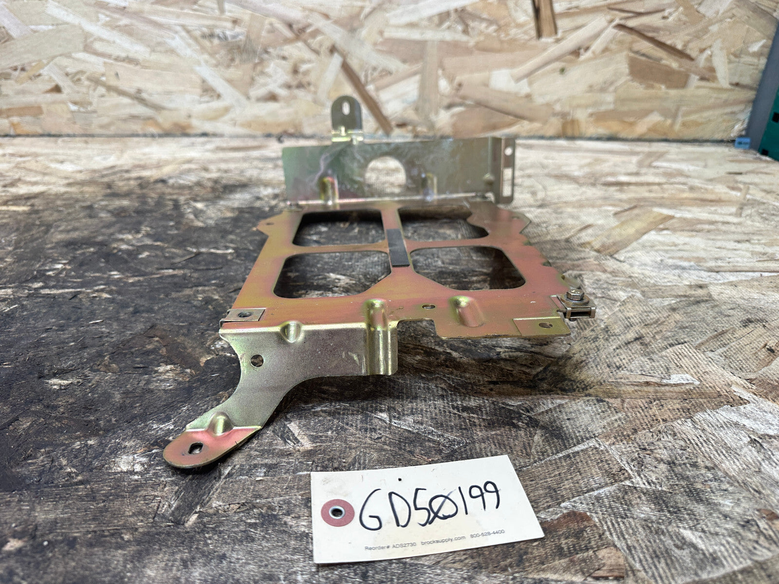 BMW 95-03 E39 5 SERIES AMPLIFIER TRUNK MOUNTING BRACKET OEM 8360774