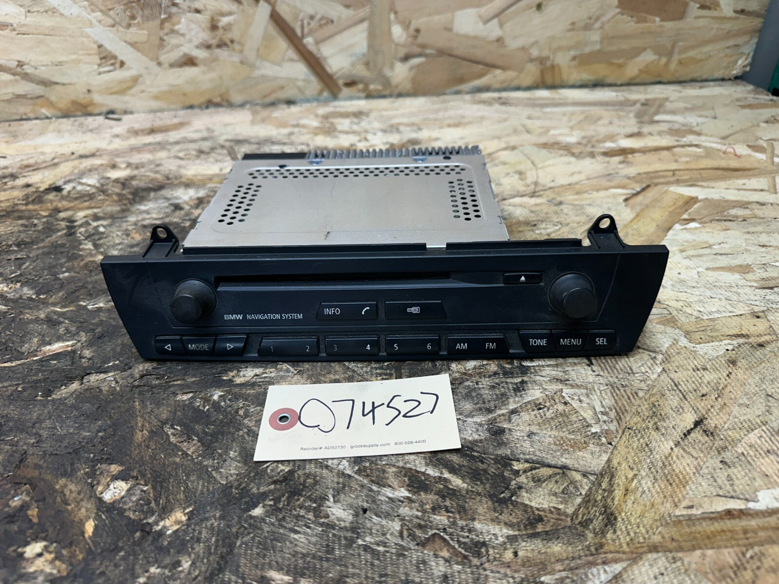 BMW 2003-2010 E83 X3 NAVIGATION AUDIO RADIO GPS HEAD UNIT OEM 6987176