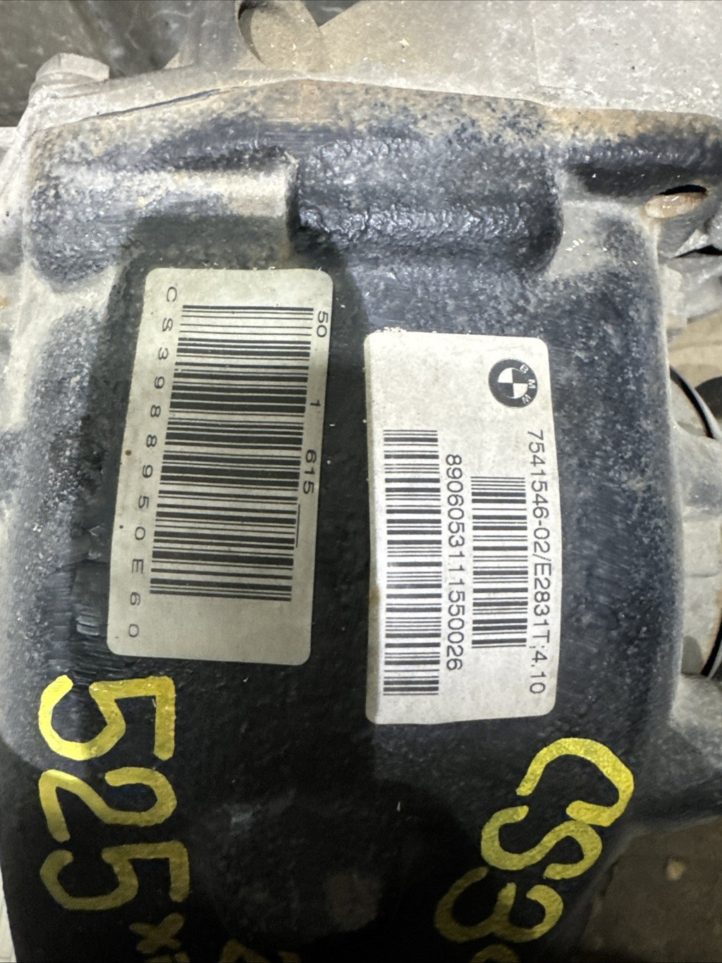 BMW REAR DIFFERENTIAL E60 SERIES 525Xi AUTO FINAL DRIVE 4.10 7541546