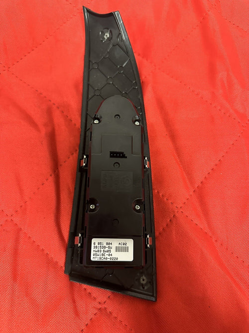 04-07 BMW 530XI LEFT FRONT DRIVER SIDE MASTER WINDOW SWITCH BLACK OEM 6951904