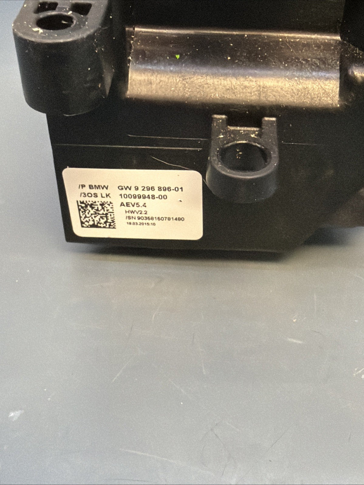12-18 BMW F30 320i 328i SHIFTER FLOOR SHIFT TRANSMISSION GEAR SELECTOR 9296896