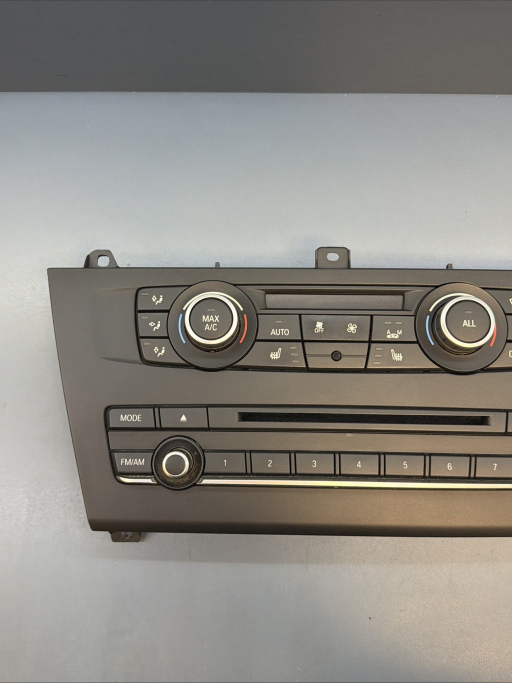 2011-17 BMW X3 F25 AC Heater Climate Control And Radio Control Panel OEM 9312722