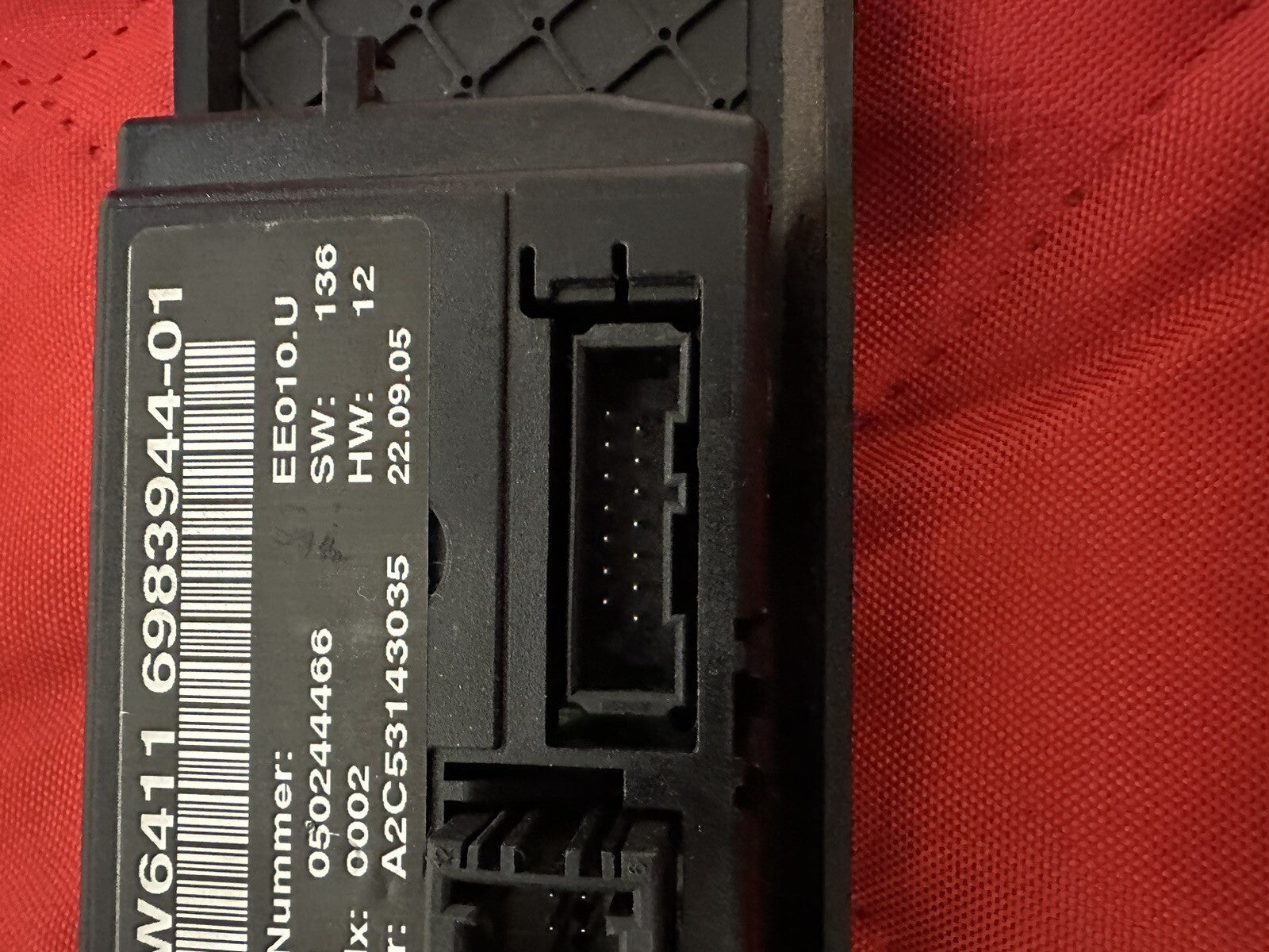 06-11 BMW E90 E91 3-SERIES CLIMATE CONTROL A/C HEATER CONTROL UNIT OEM 6983944
