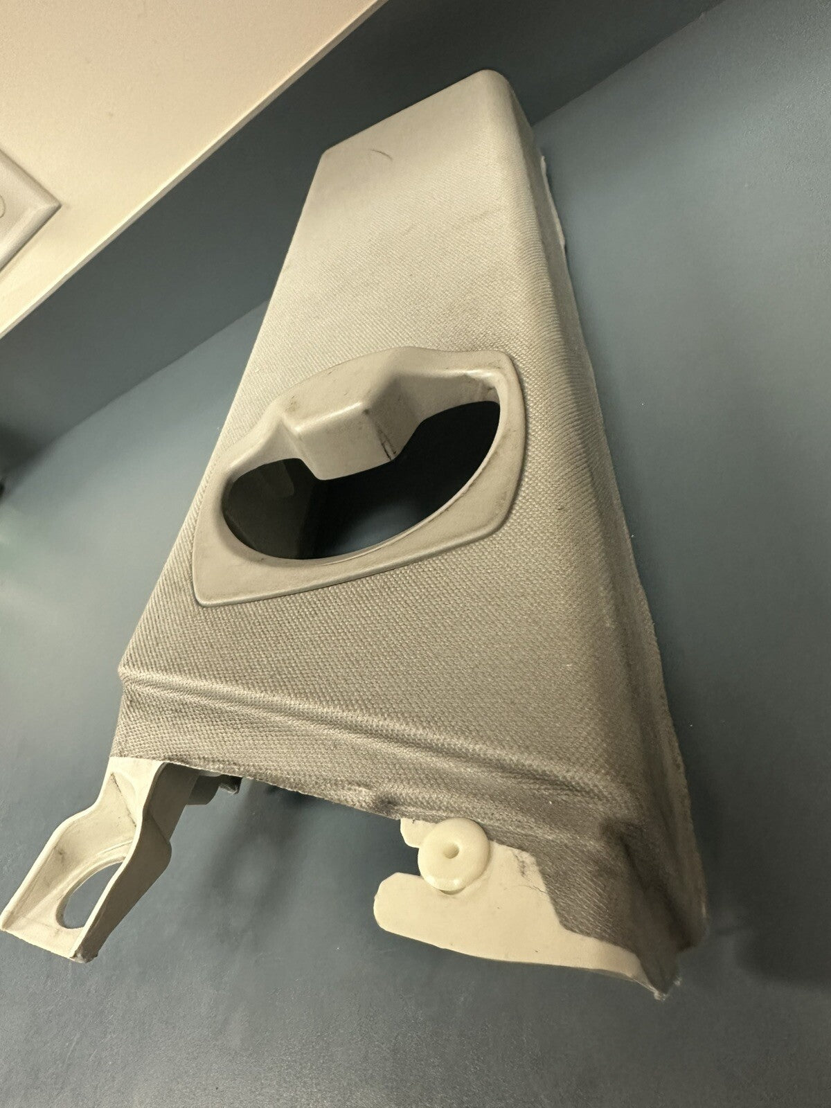 BMW E92 OEM LEFT DRIVER SIDE B PILLAR MIDDLE COVER TRIM PANEL GREY 7117469