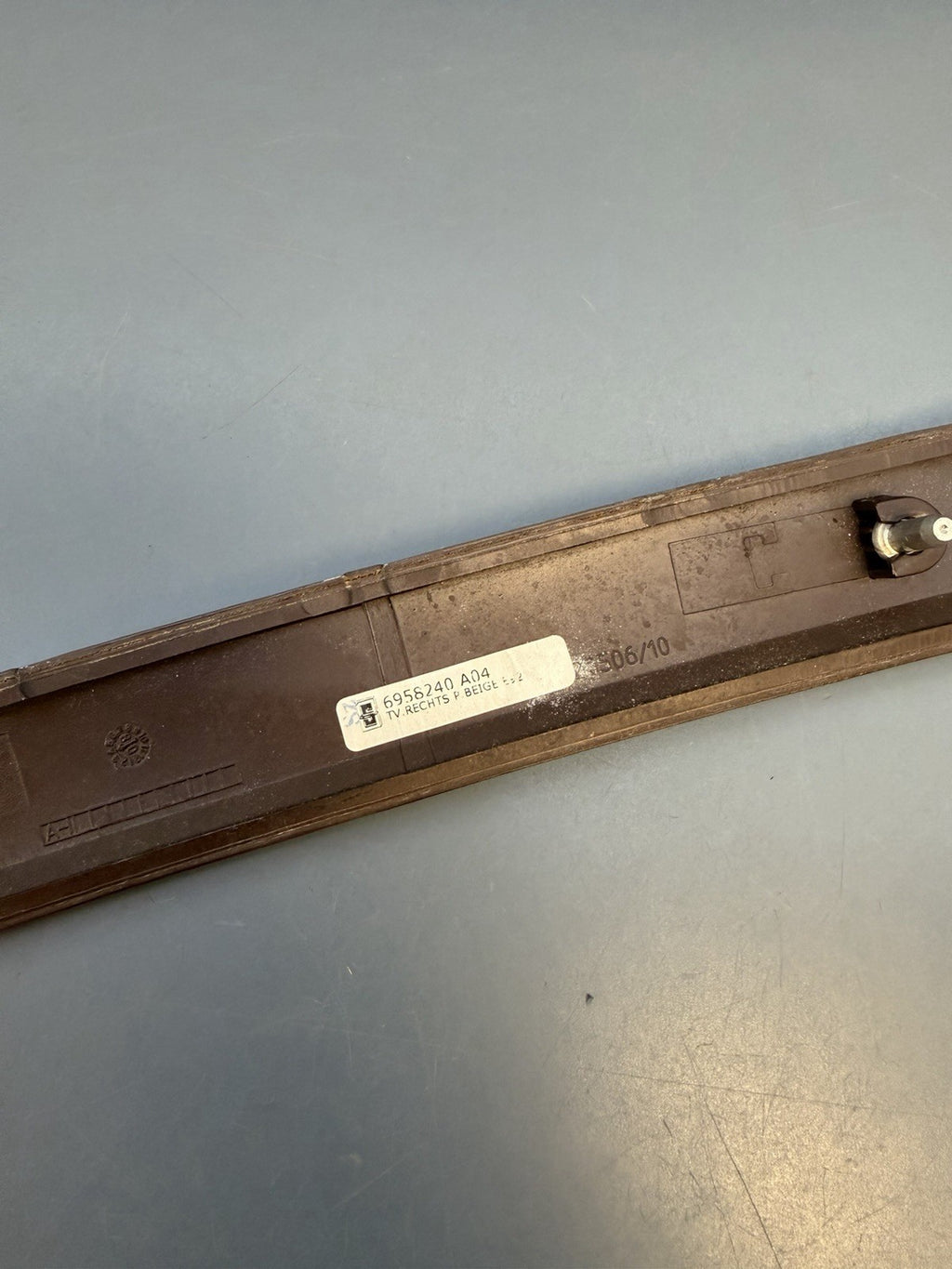 BMW 3 E92 E93 Passenger Side Strip Right Door Wood Trim Poplar Grain 6958240