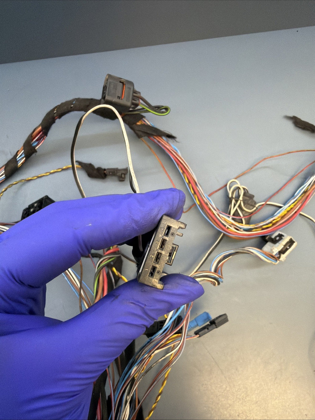 2001-2006 BMW X5 E53 Front Door Wiring Harness Wiring Kit 8386010