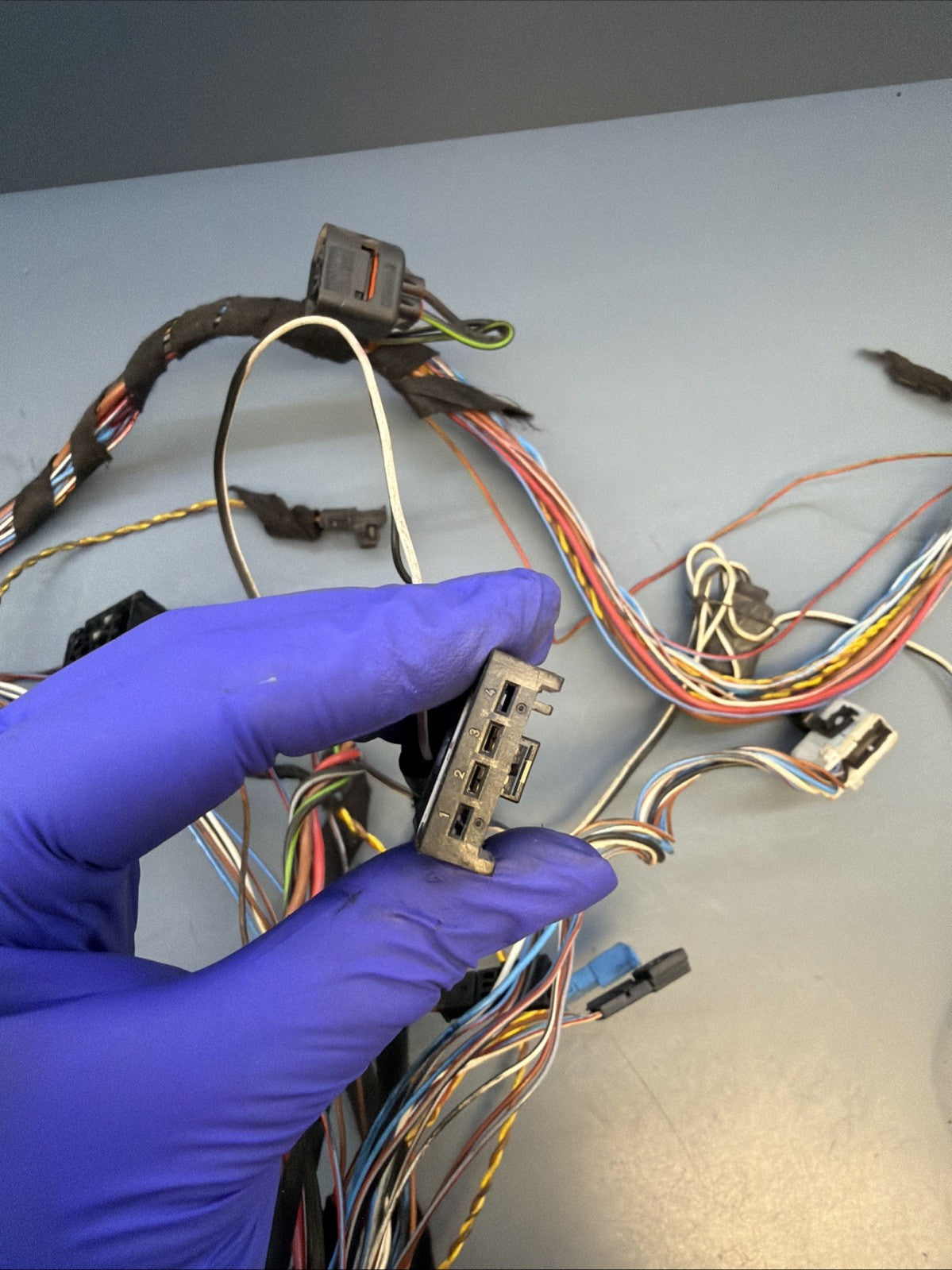 2001-2006 BMW X5 E53 Front Door Wiring Harness Wiring Kit 8386010