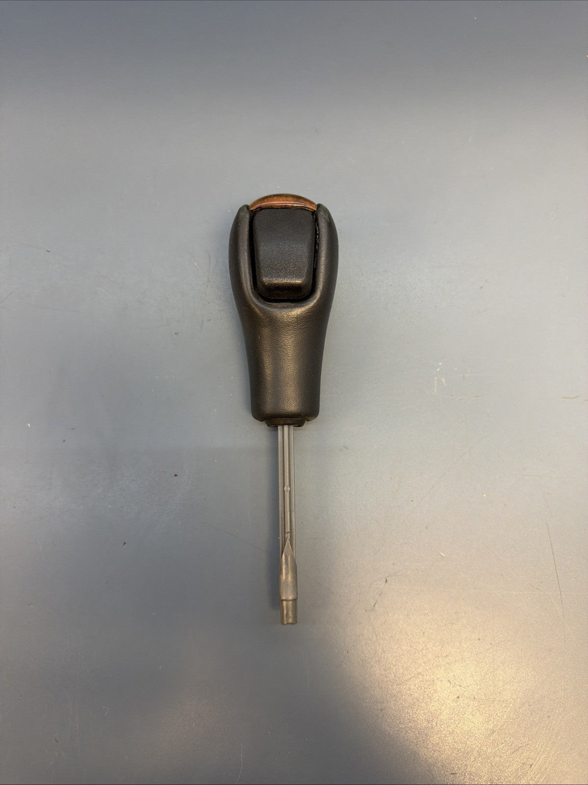 97-06 BMW E39 E46 E53 Automatic Gear Selector Shifter Knob Wood Leather 1423500