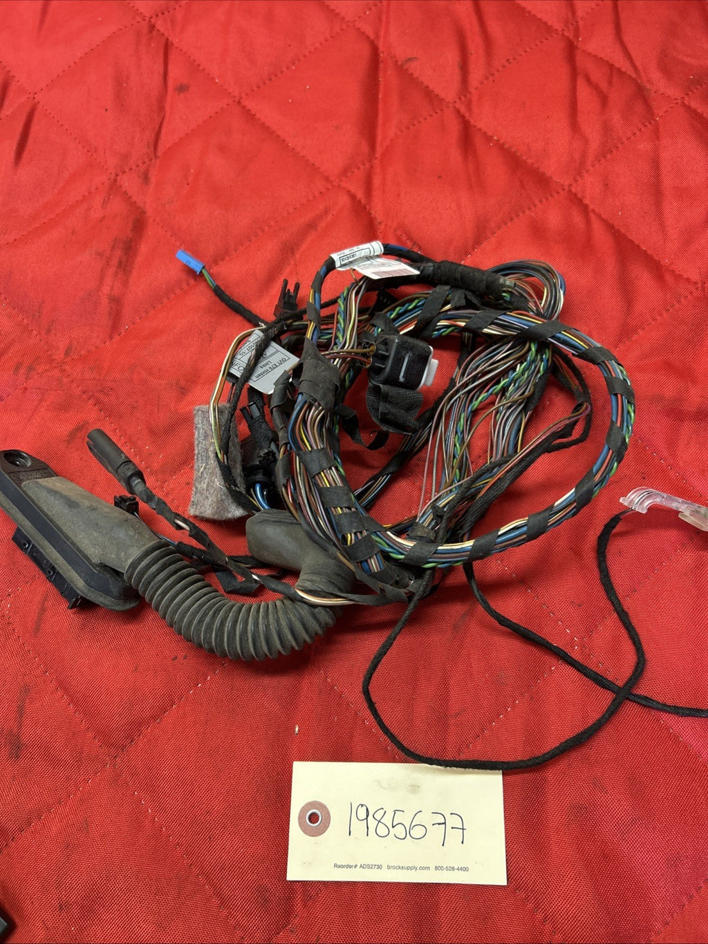 2007-2013 BMW X5 Rear Left/Right Door Wiring Harness 9243553 OEM