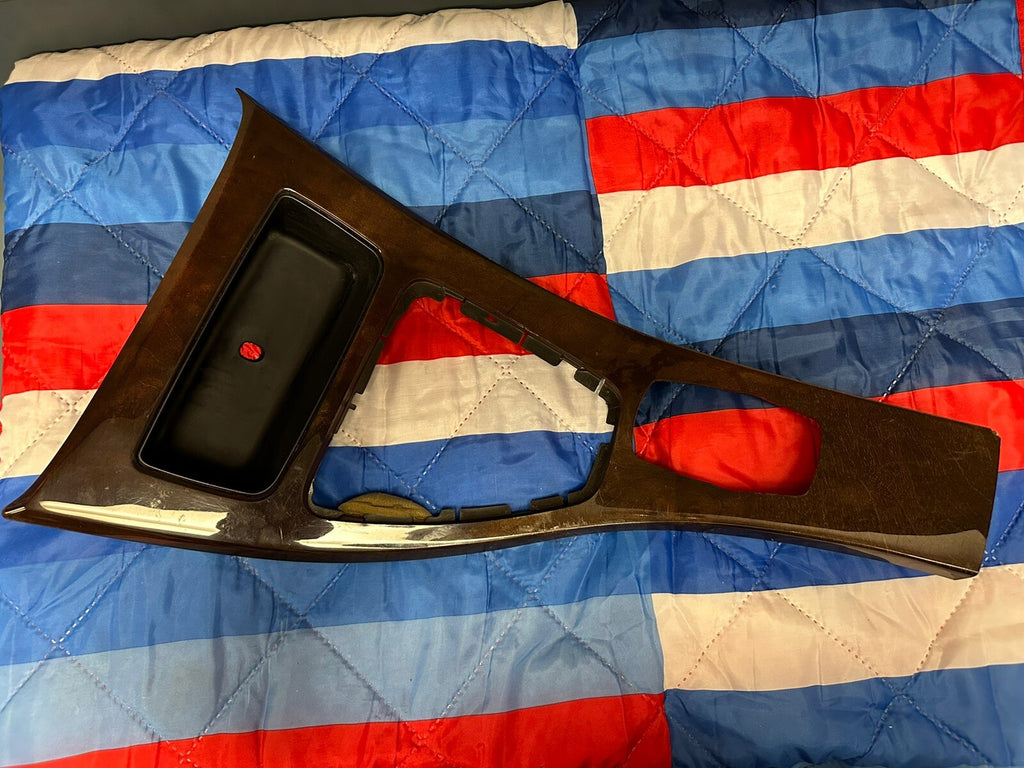09-13 BMW E90 E92 328i 335i M3 LCI CENTER CONSOLE WOOD CIC TRIM OEM 9198283