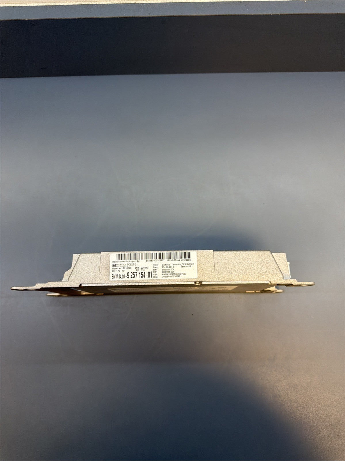 BMW 2008-2017 F22 F30 F0X F1X F25 TELEMATICS CONTROL MODULE OEM 9257154