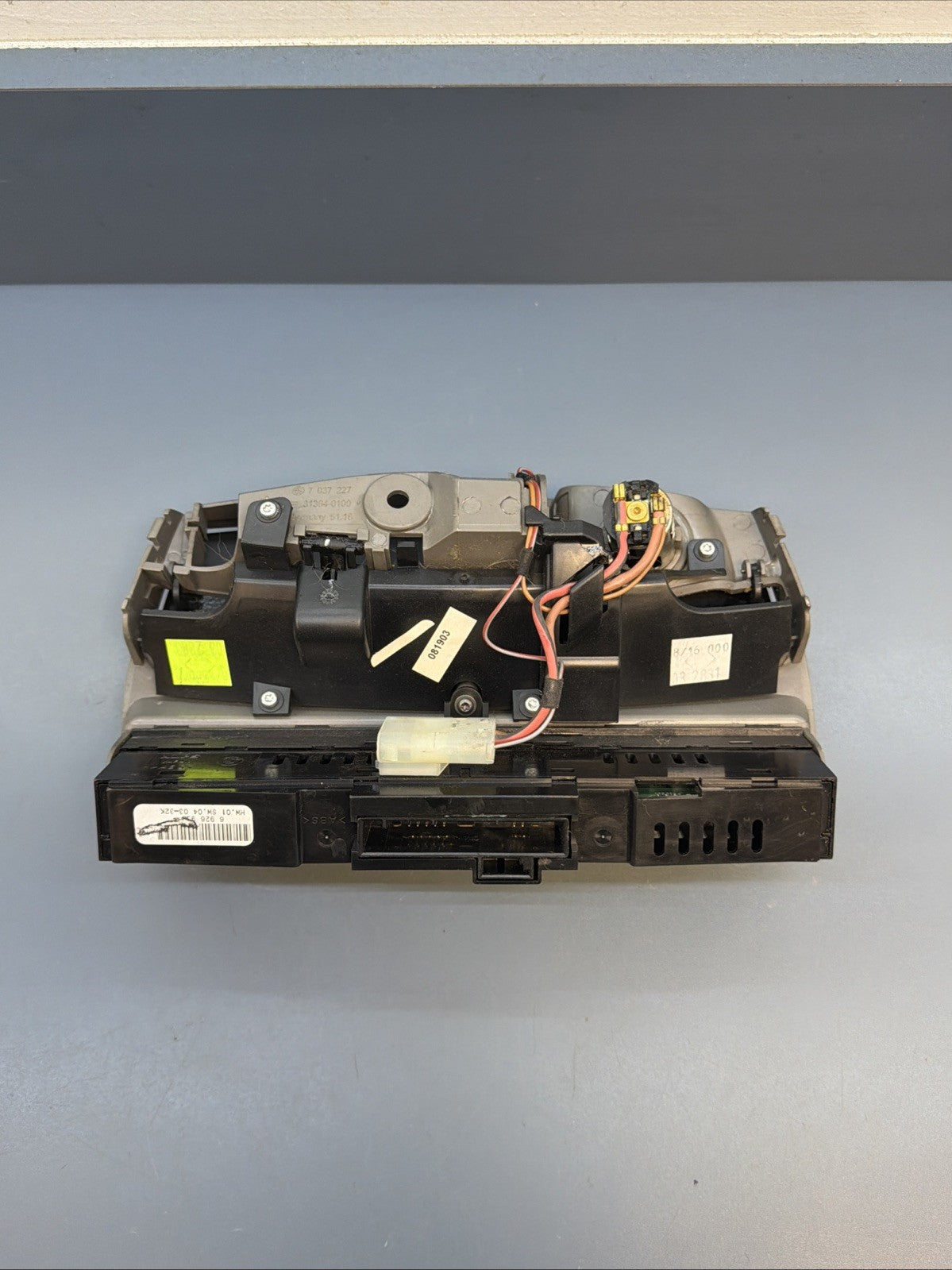 05-08 BMW E85 Z4 DASH CENTER CONSOLE ASH TRAY BUTTON SWITCH PANEL 7037227 OEM
