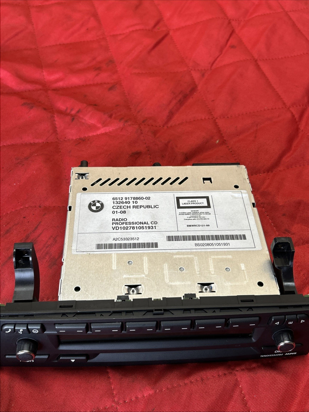 07-09 BMW 3-Series AUDIO RADIO STEREO CD UNIT RECIEVER OEM 917886